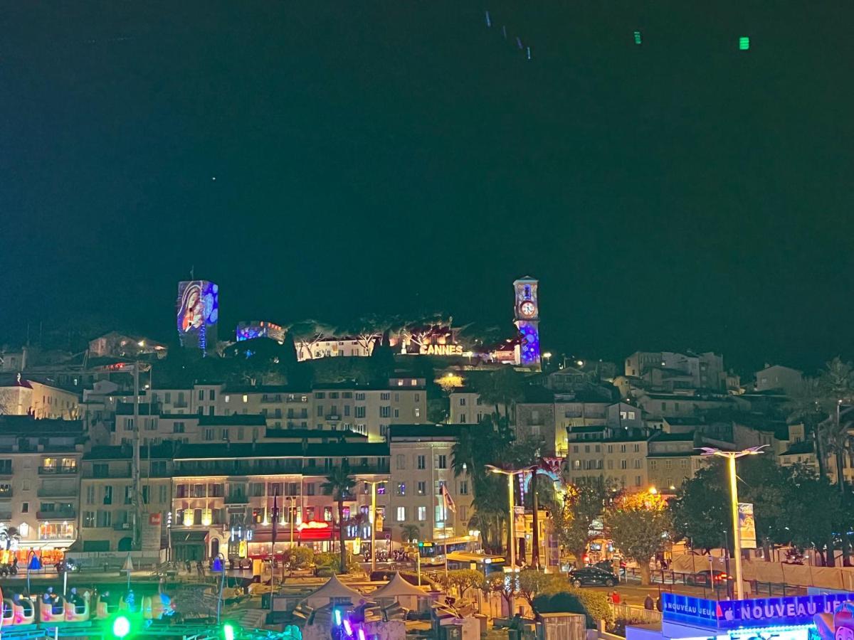 Appartement 33 M2 Comme Une Junior Suite - Vue Port Et Palais Des Festivals Cannes Zewnętrze zdjęcie